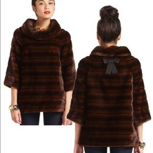 Kate Spade New York Victoria Faux Fur Pullover M